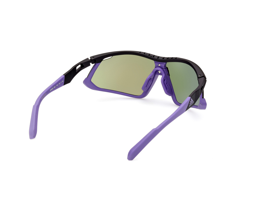 Slnečné okuliare ADIDAS Sport SP0055 - Black / Gradient Or Mirror Violet