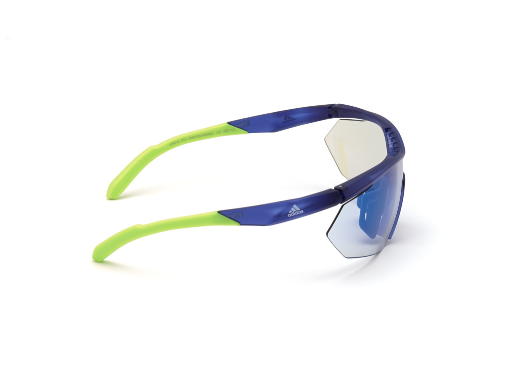 Slnečné okuliare ADIDAS Sport SP0016 Matte Blue/Blue Mirror Photochromic