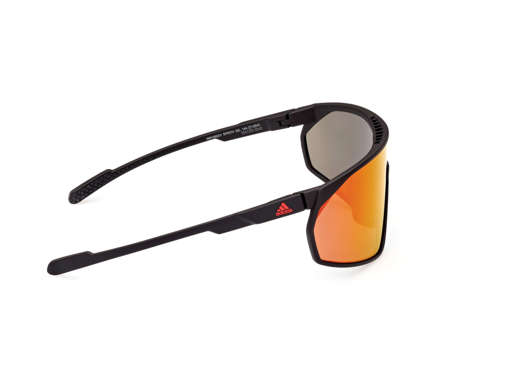 Slnečné okuliare ADIDAS Sport SP0074 - Matte Black/Roviex Mirror