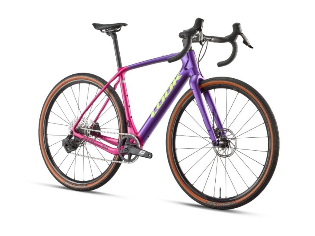LOOK 765 Gravel RS Apex AXS 1x12 Purple Pink / Fulcrum Rapid Red 500 2025 - S