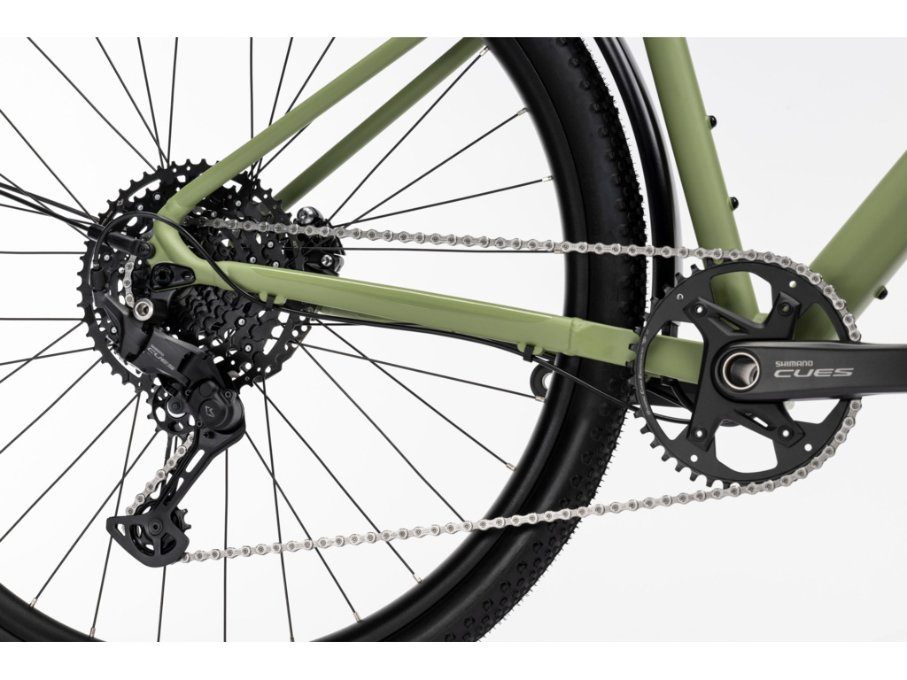 GHOST Asket EQ Olive Drab/Midnight Teal Matt 2026 - M