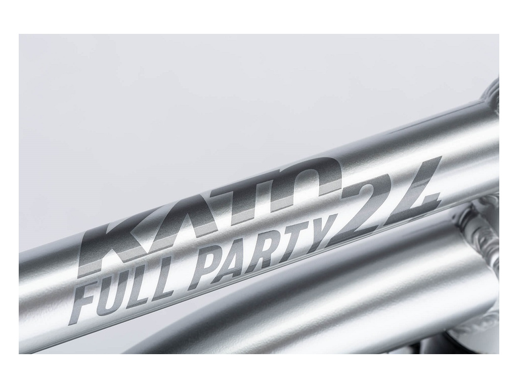 GHOST Kato 24 Full Party Silver/Dark Silver Gloss 2025