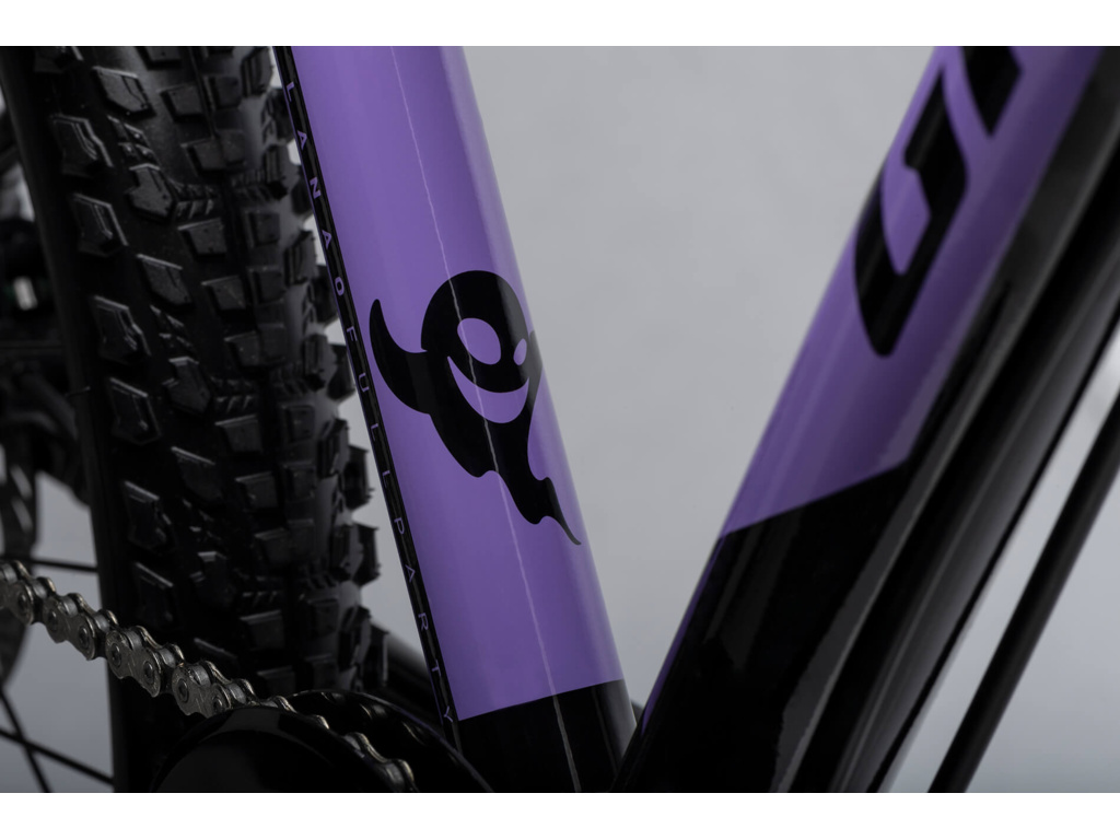 GHOST Lanao 24 Full Party Black/Metallic Purple Gloss 2025