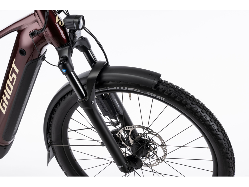 GHOST E-Teru Pro EQ ABS Cocoa Bean/Graphite Noir Glossy 2026 - M