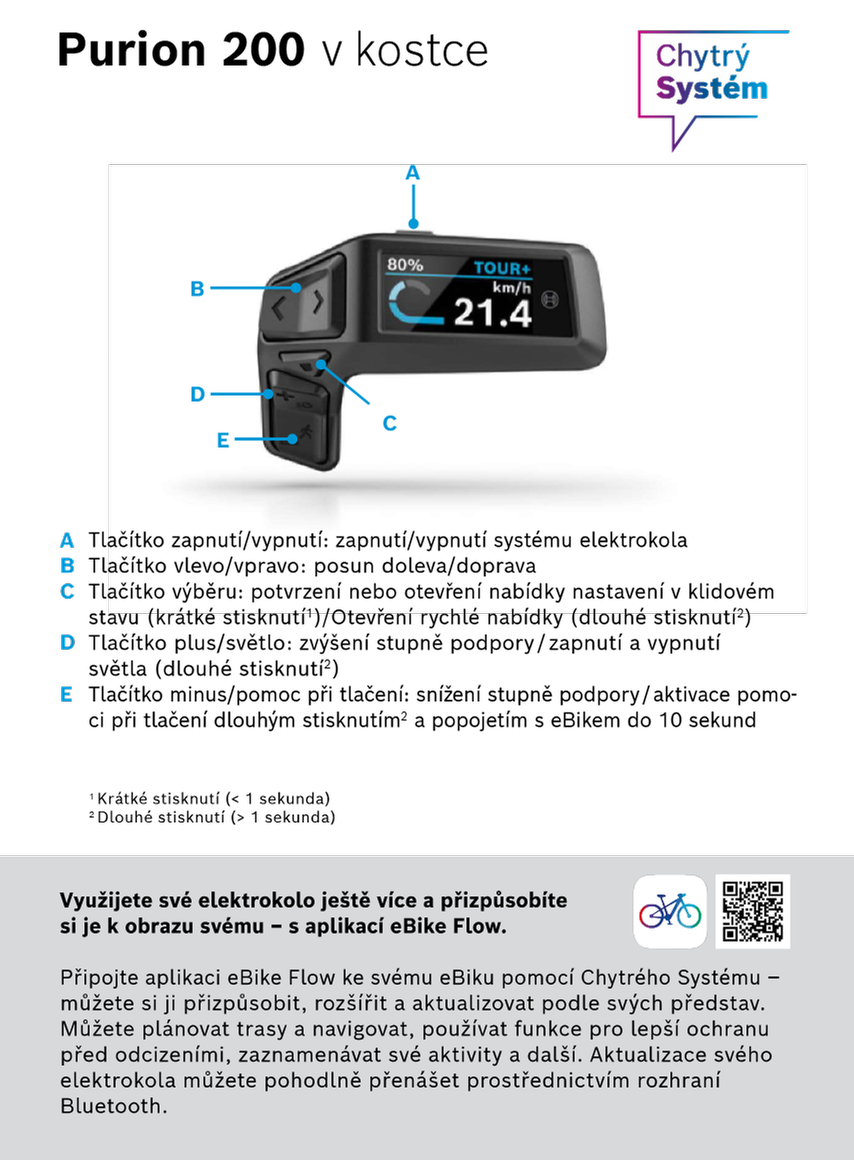 Bosch Purion 200 Display (BRC3800)
