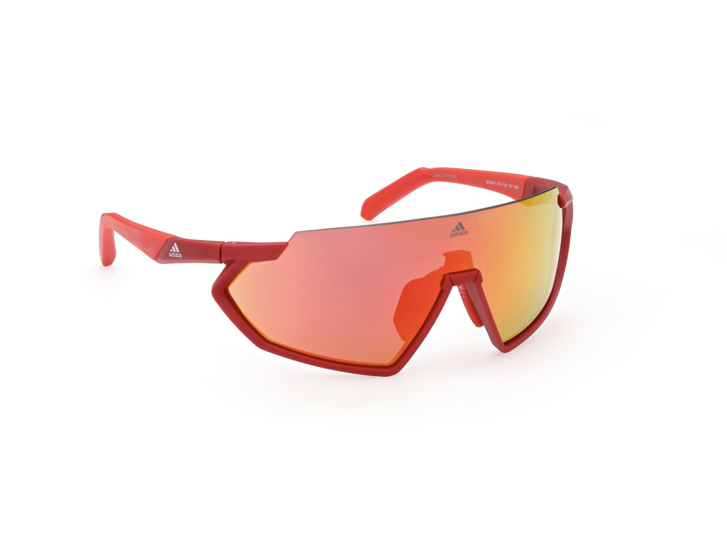 Slnečné okuliare ADIDAS Sport SP0041 - Matte Red / Bordeaux Mirror