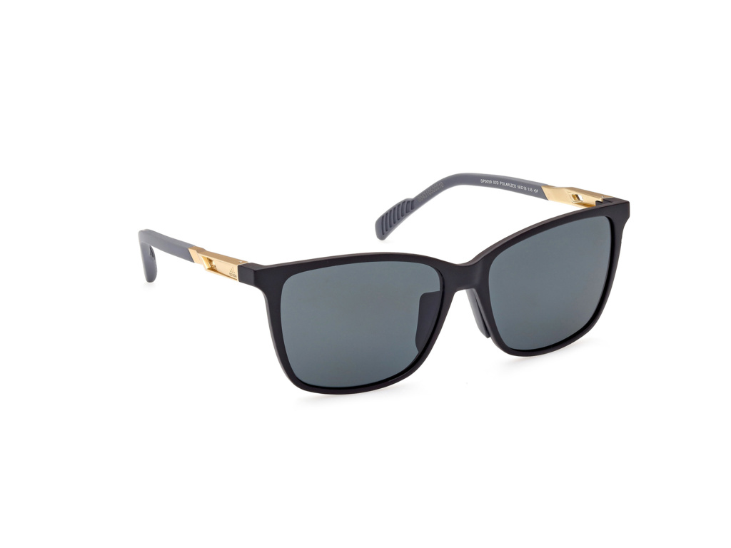Slnečné okuliare ADIDAS Sport SP0059 - Matte Black / Smoke Polarized