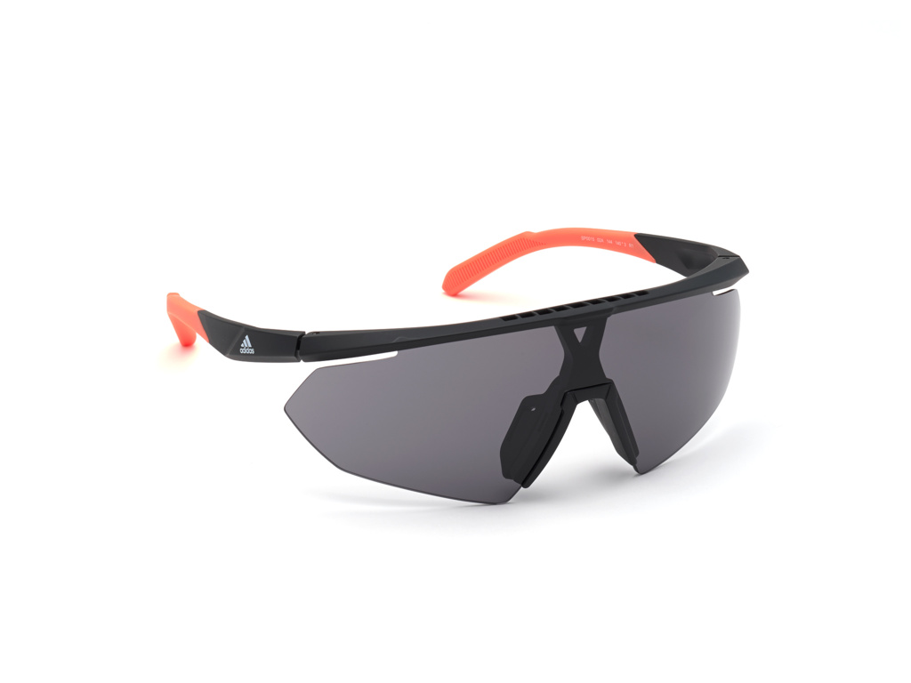 Slnečné okuliare ADIDAS Sport SP0015 Matte Black/Smoke