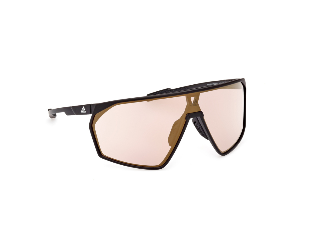 Slnečné okuliare ADIDAS Sport SP0073 - Matte Black/Brown Mirror