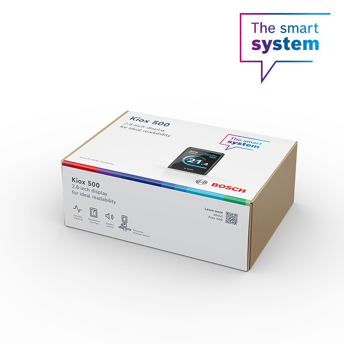 Bosch Kiox 500 display Upgrade kit (BHU3700) - Frontplug - predný konektor / 31,8 mm