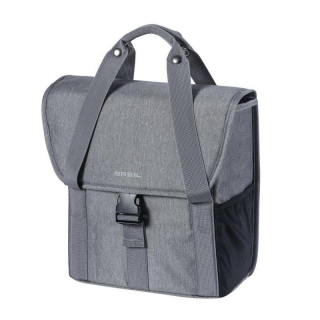 Basil GO SINGLE BAG šedá
