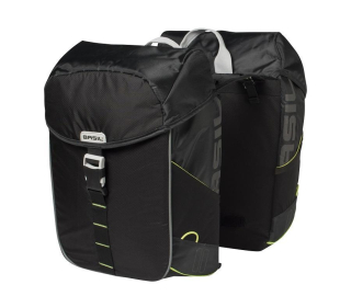 Basil MILES DOUBLE BAG Čierna/limeta