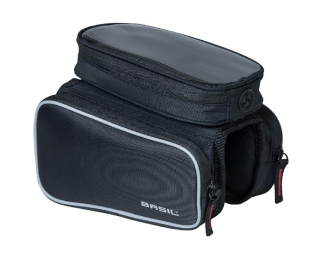 Basil SPORT DESIGN TOP TUBE FRAME BAG DOUBLE M čierna