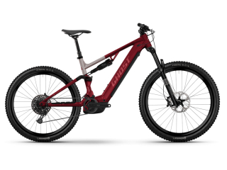 GHOST E-ASX Essential Rebel Red/Coffee Pebble 2025