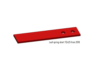 QERIDOO lamela krátka 112x25 od 2018