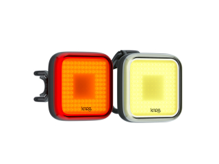 Sada svetiel KNOG Blinder Black Twinpack - Square