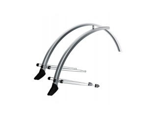 Sada blatníkov SKS Commuter Hybrid Silver 28" 45mm