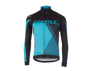 Dres s dlhým rukávom GHOST Performance Evo Black/Blue