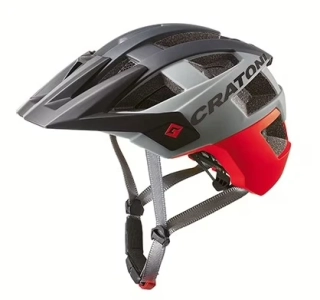 Prilba CRATONI AllSet Red/Black Matt