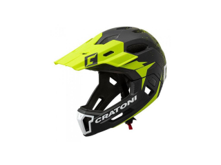 Prilba CRATONI C-Maniac 2.0 MX Black/Lime Matt 2025
