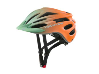Detská prilba CRATONI Pacer Khaki/Orange Matt 2025