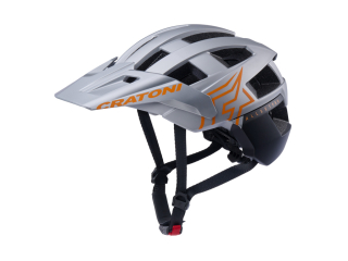 Prilba CRATONI AllSet Pro Silver/Orange Matt 2025