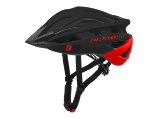 Prilba CRATONI Agravic Black/Red Matt 2025