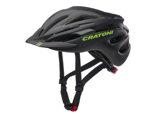 Detská Prilba CRATONI Pacer JR. Black/Lime Matt 2025