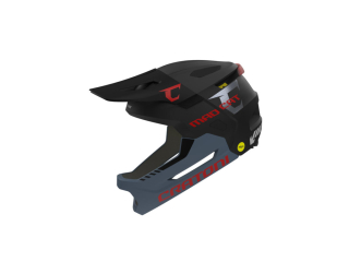 Detská Prilba CRATONI MadCat MIPS Gunmetal/Red Matt 2025